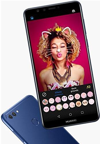 Huawei Y9 2018 FLA-LX3 5.93" HiSilicon KIRIN 659 32GB 3GB RAM DUAL SIM A-GPS Fingerprint Factory Unlocked No Warranty US (Blue)