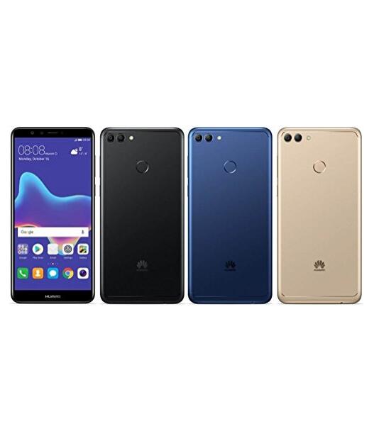 Huawei Y9 2018 FLA-LX3 5.93" HiSilicon KIRIN 659 32GB 3GB RAM DUAL SIM A-GPS Fingerprint Factory Unlocked No Warranty US (Blue)