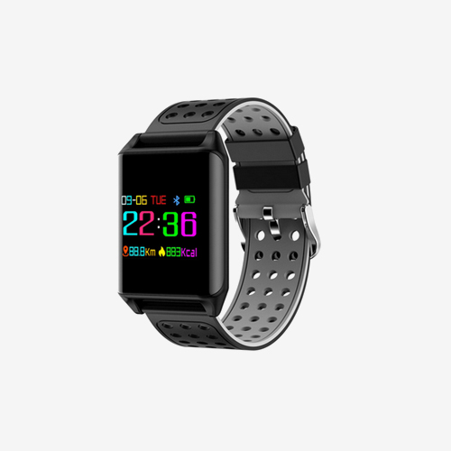 0.96 "kleurenscherm slimme band hartslagmeter armband stappenteller sport horloge fitness tracker smart polsband mannen voor Android