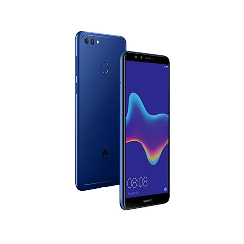 Huawei Y9 2018 FLA-LX3 5.93" HiSilicon KIRIN 659 32GB 3GB RAM DUAL SIM A-GPS Fingerprint Factory Unlocked No Warranty US (Blue)